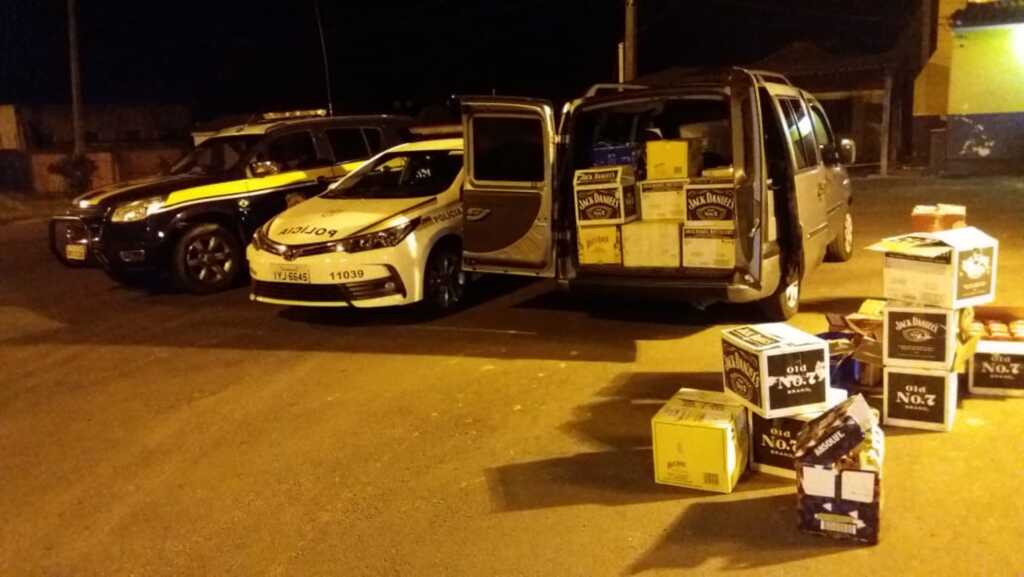 590 litros de bebidas contrabandeadas são apreendidas em Rosário do Sul