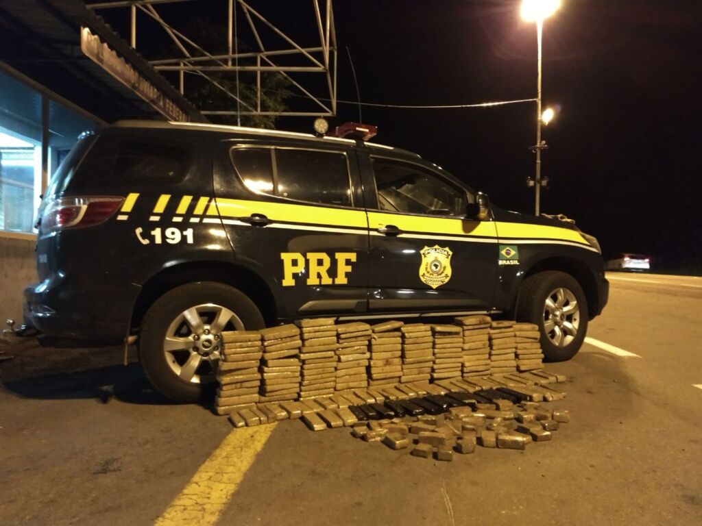 Paraguaio é preso com 125 quilos de maconha em Santa Maria