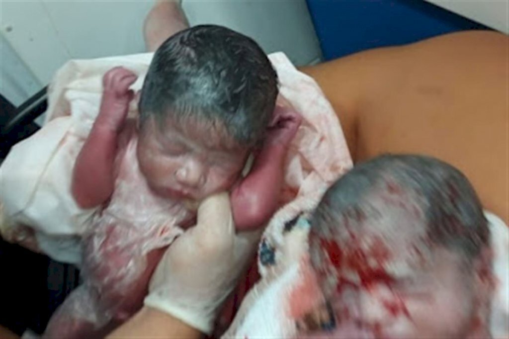 Mulher dá à luz dentro de ambulância em Rosário do Sul