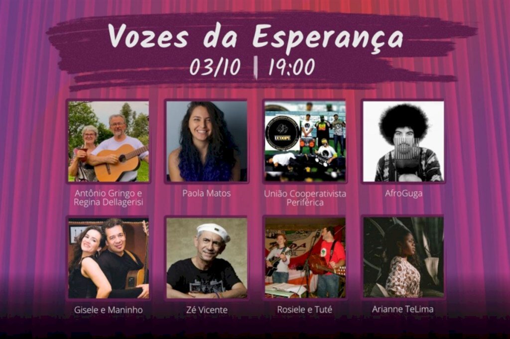 Live musical abre a 27ª Feira Internacional do Cooperativismo