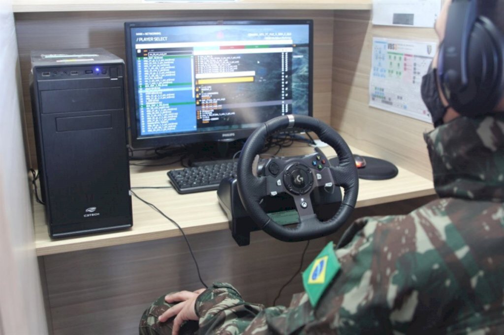 Tecnologias para a simulação de combate e preparo das tropas