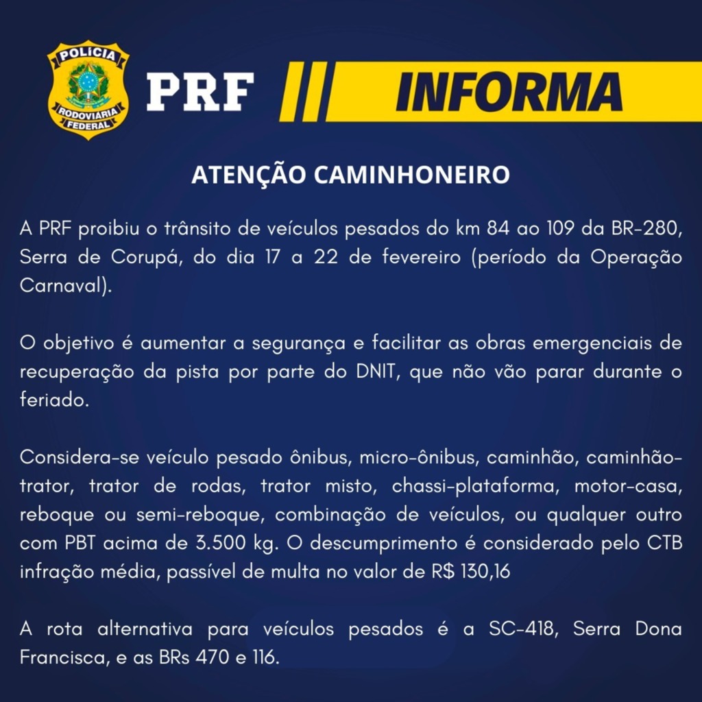 Divulgação/PRF - 