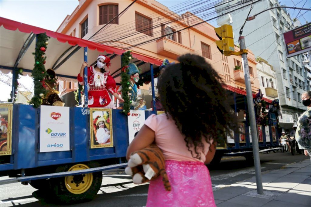 VÍDEO + FOTOS: trenzinho do Viva o Natal 2020 tem última partida nesta quarta