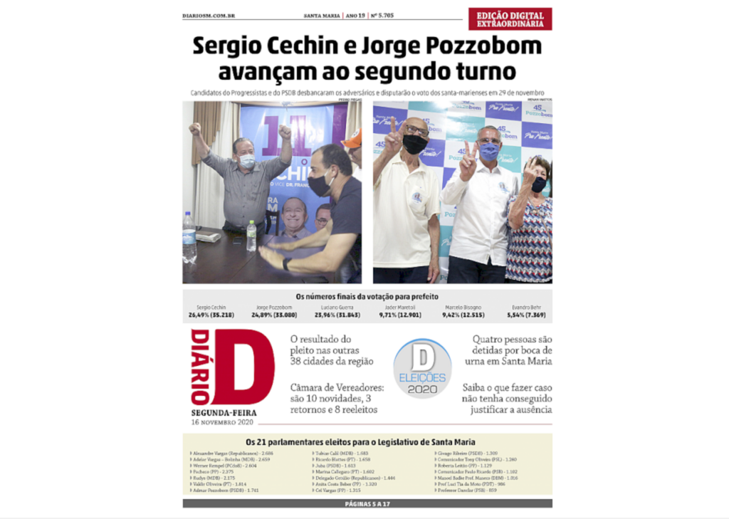 título imagem Leia aqui a edição digital atualizada do Diário desta segunda-feira
