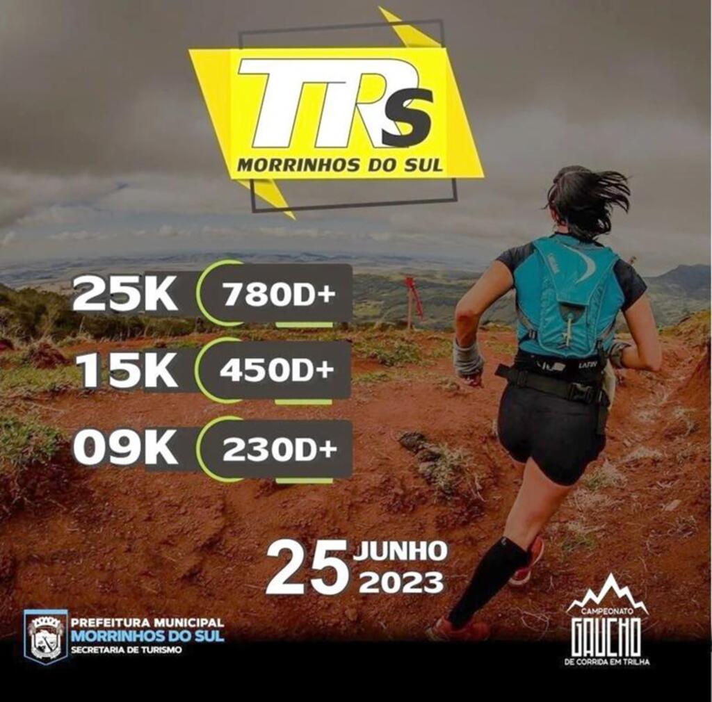 CONFIRMADA NO MUNICÍPIO DE MORRINHOS DO SUL  A 2° EDIÇÃO DA CORRIDA EM TRILHA