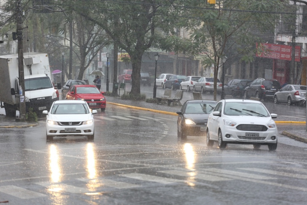 Acumulado de chuva chega a 81 milímetros em Santa Maria