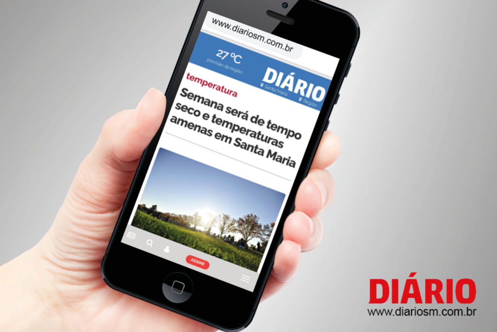Site do Diário ganha mais notícias e fica mais fácil de ler no celular