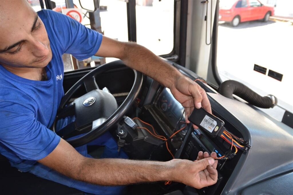 Mais de R$ 500 mil foram investidos em GPS e aplicativo de ônibus em Santa Maria