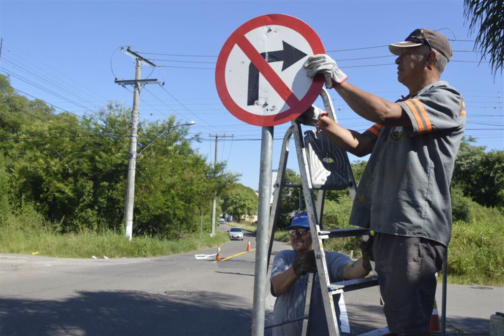 Rua no entorno da rodoviária muda de sentido em Santa Maria