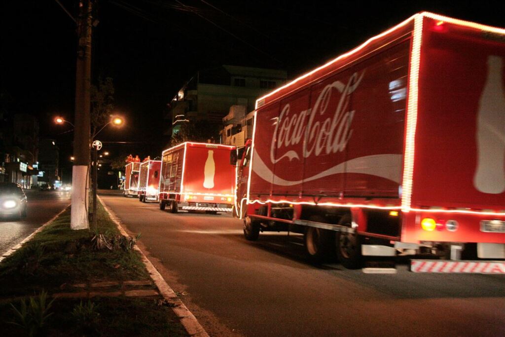 Caravana da Coca-Cola é adiada por conta da chuva em Santa Maria