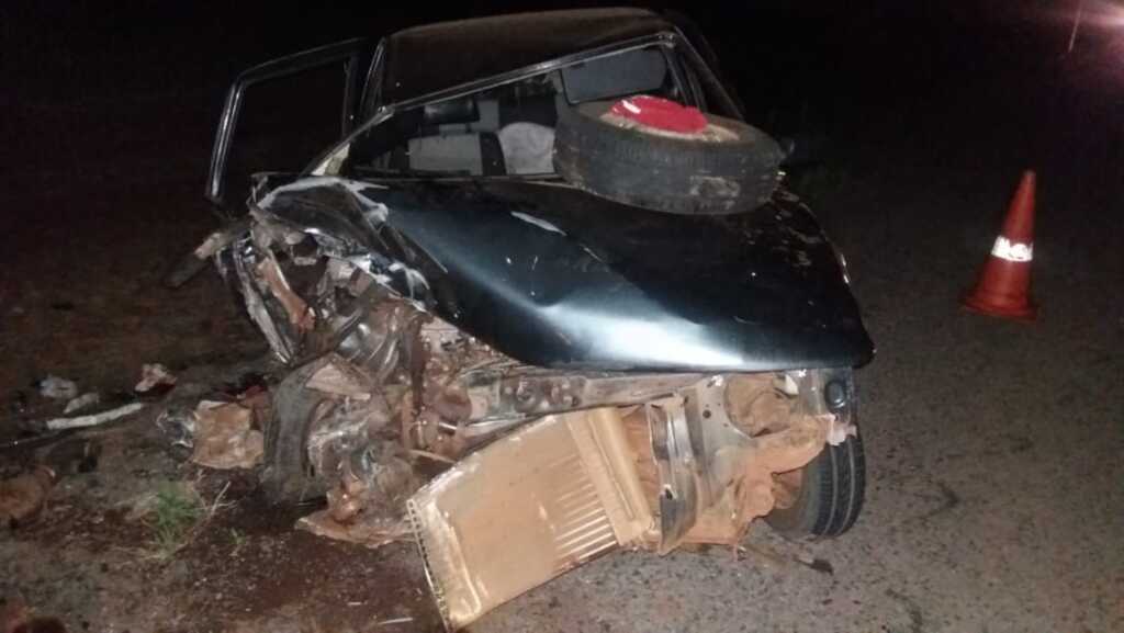 Foto: Polícia Rodoviária Federal (Divulgação) - Na última sexta-feira, motorista embriagado causou acidente em rodovia federal na região de Tupanciretã