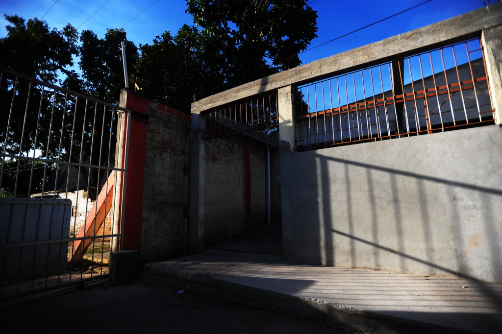 Foto: Renan Mattos (Diário) - Este é o local por onde os presos do semiaberto retornam ao Instituto Penal após trabalhar de dia