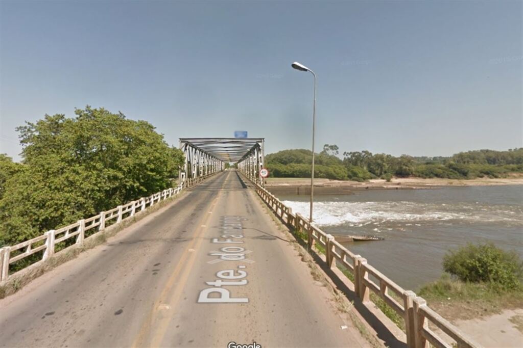 Tráfego de caminhões ficará restrito na ponte de Cachoeira do Sul