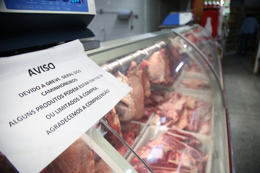 Hortifruti e carne já faltam nos mercados de Santa Maria