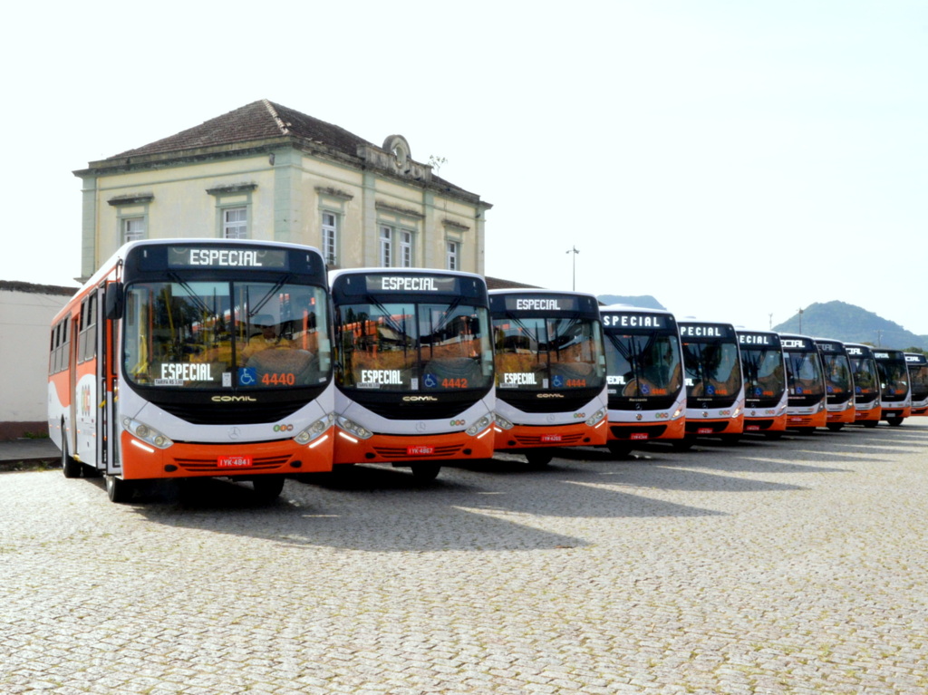 11 novos ônibus vão integrar a frota de Santa Maria