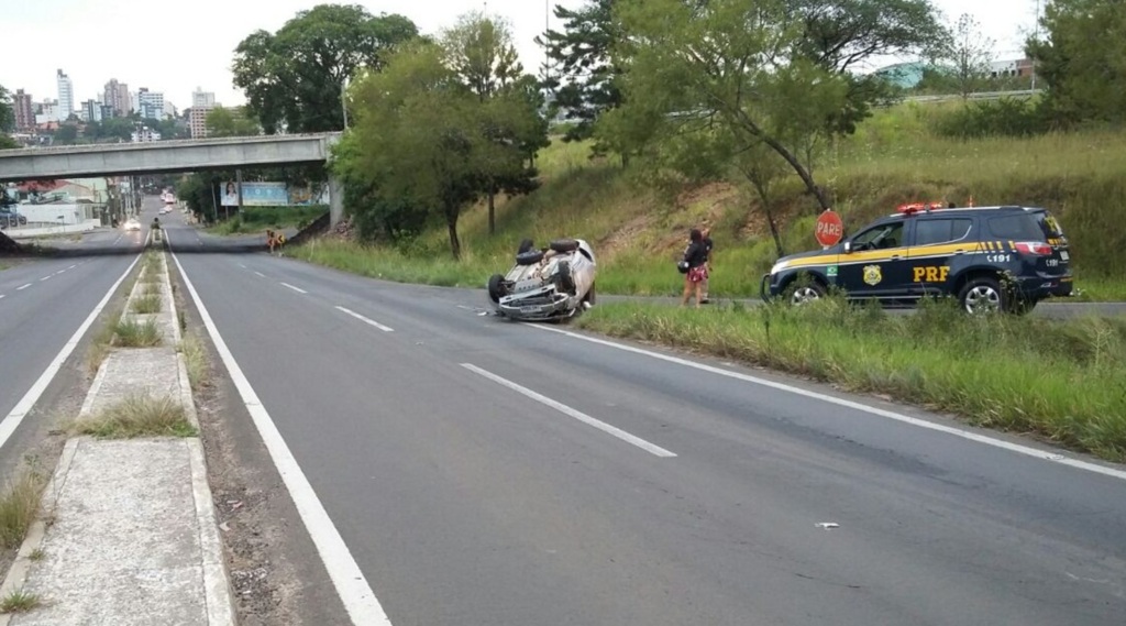 Acidente na BR-287 deixa adolescente ferido