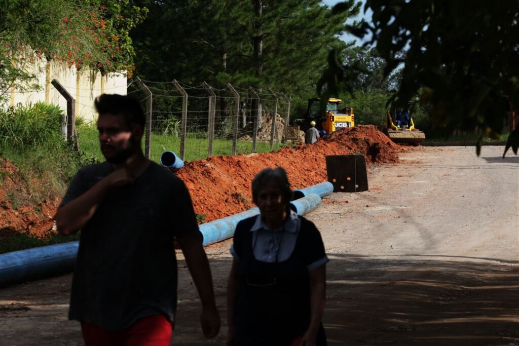 Nova obra de abastecimento de água em Camobi será entregue até o dia 18