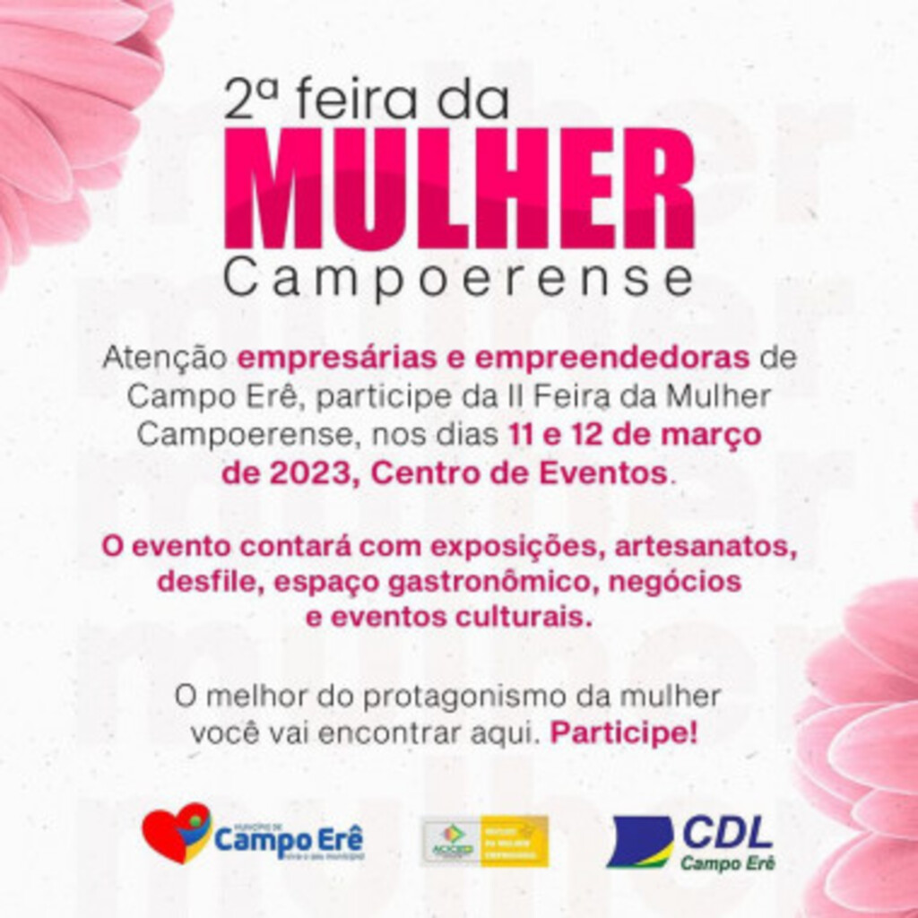 II Feira da Mulher Campoerense