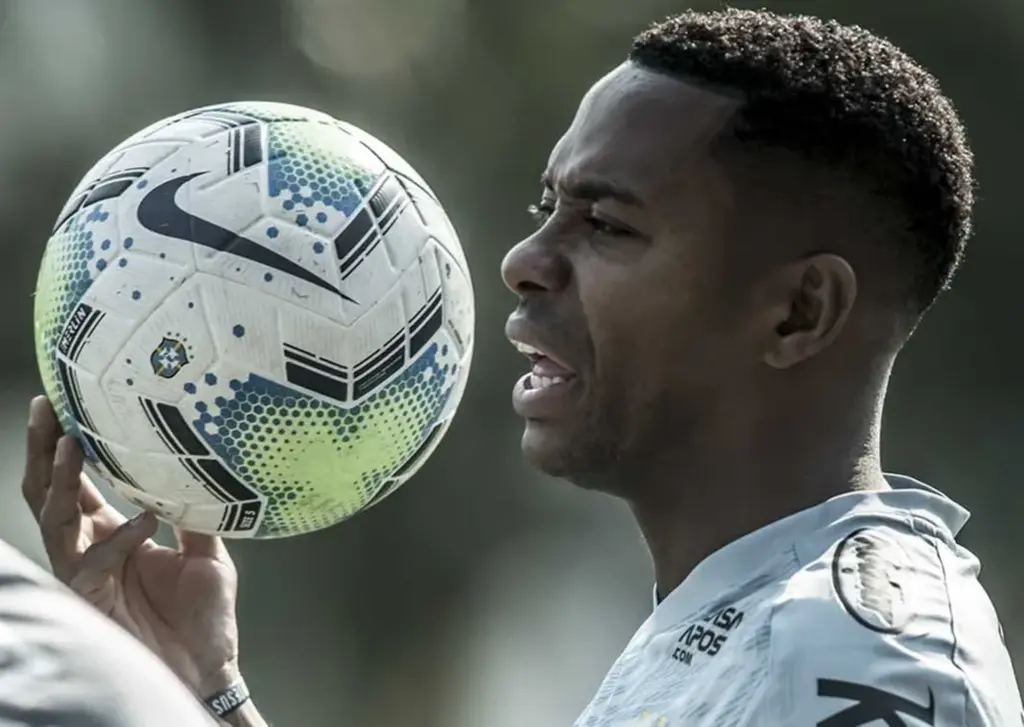  - Robinho, ex-jogador condenado a nove anos de prisão por violência sexual — Foto: Ivan Storti/Santos FC