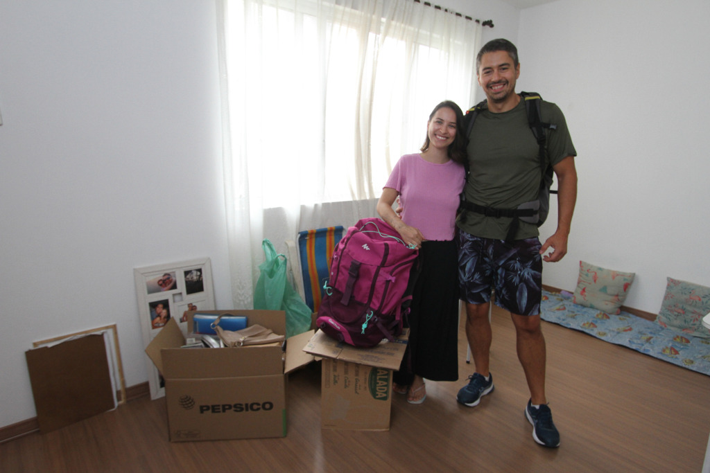 Foto: Carlos Queiroz - DP - O primeiro destino de Danielle Lima, 32, e Fabiano Macedo, 36. é a Tailândia