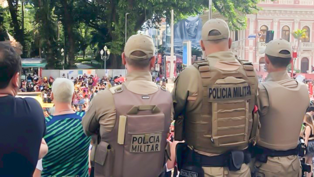 PMSC registra queda de 61,54% de casos de roubo no Carnaval 2023