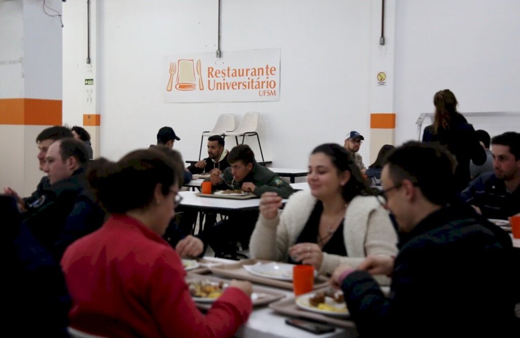 Restaurante Universitário da UFSM fechará para reformas a partir de segunda-feira