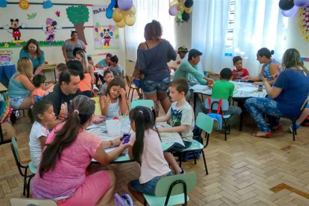 Foto: Arquivo Pessoal - Escola municipal de Santa Maria atende, atualmente, 254 alunos do Ensino Fundamental
