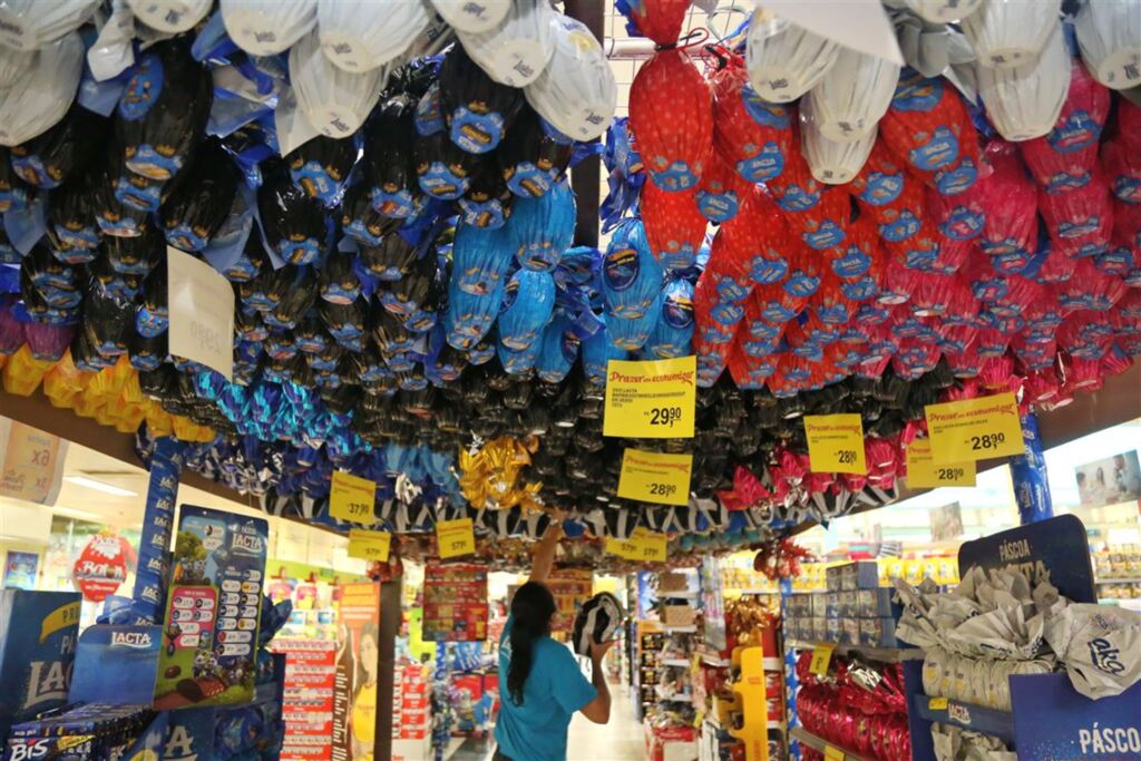 PESQUISA: preços de ovos de chocolate variam em supermercados de Santa Maria