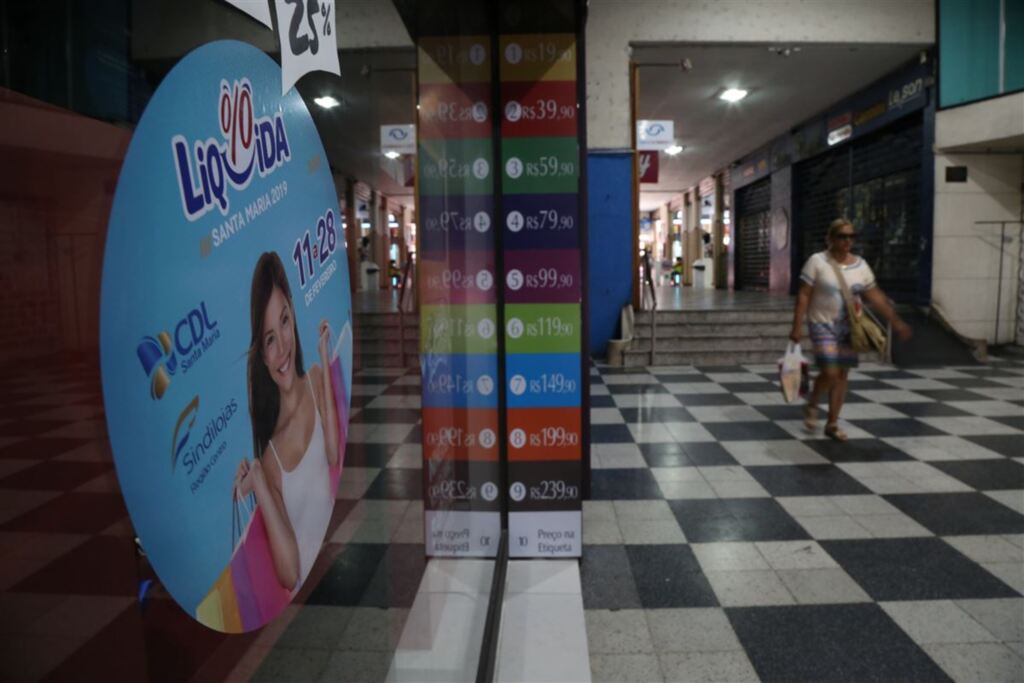Liquida Santa Maria começa hoje com descontos em 177 lojas