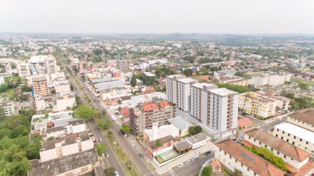 Maxi Imóveis/Divulgação - - Vista panorâmica do residencial, localizado na Rua Coronel Niederauer, entre as avenidas Borges de Medeiros e Liberdade