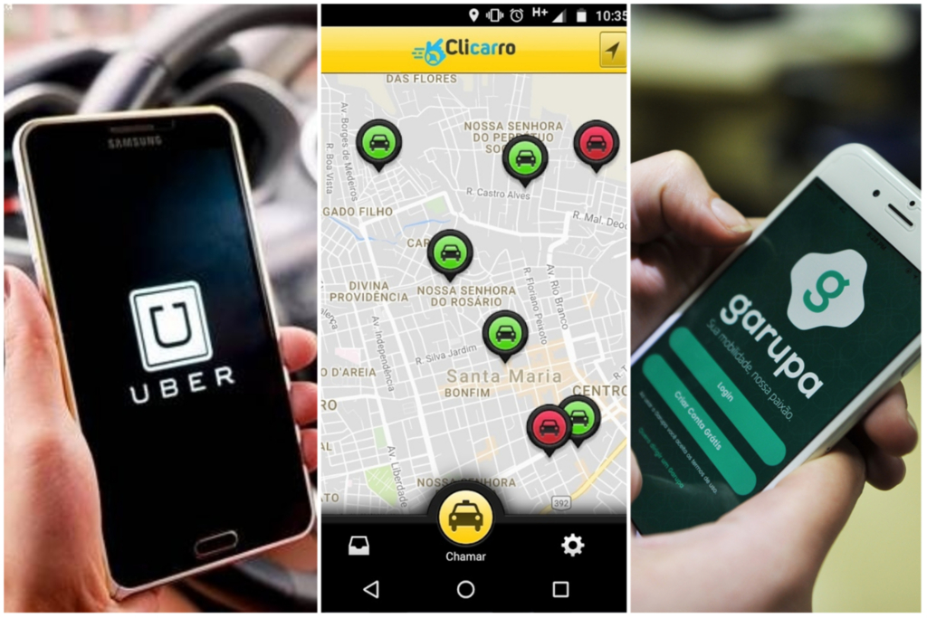 Além de Uber e Garupa, Santa Maria tem um novo app de transporte