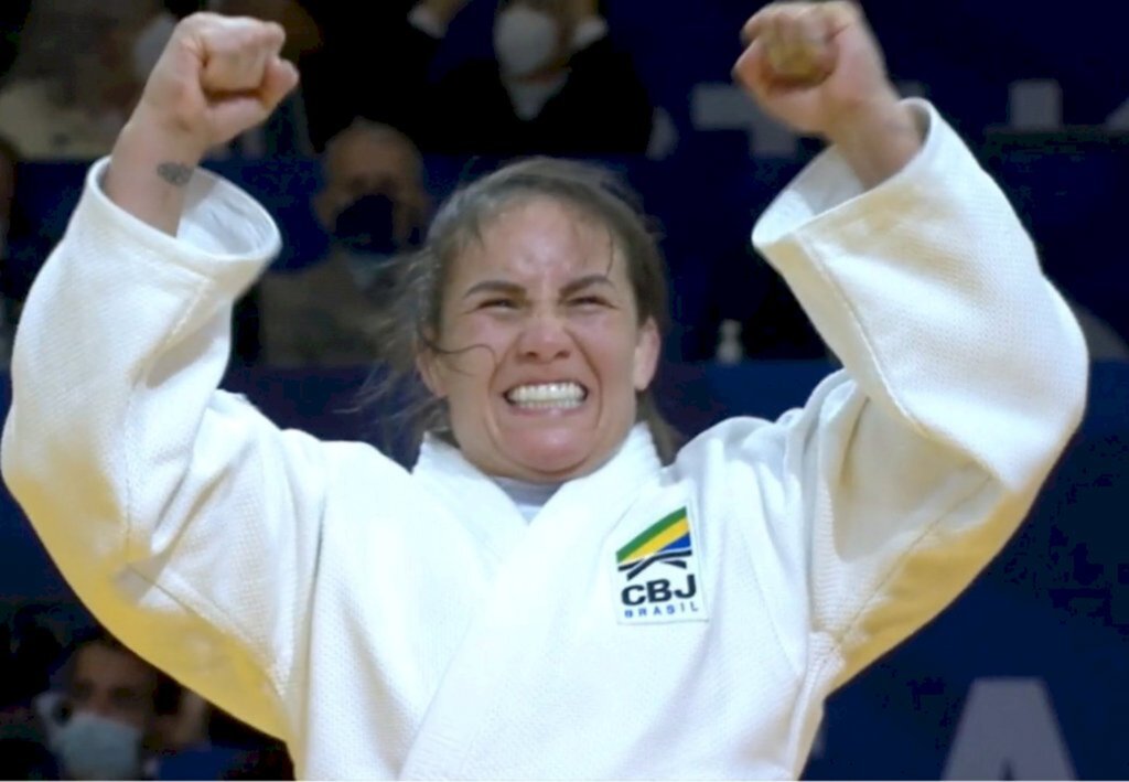 título imagem Maria Portela fatura bronze no Grand Prix de Judô, em Portugal