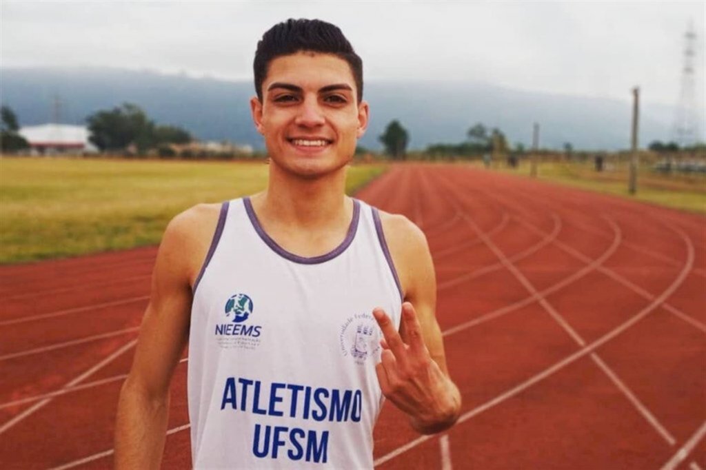 Atleta da UFSM vai disputar Campeonato Brasileiro de Atletismo Sub-23 neste final de semana