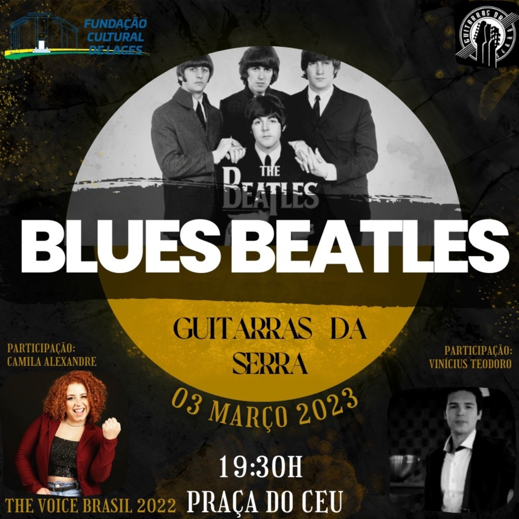 Blues Beatles na Pracinha da Cultura (Praça do CEU) na sexta-feira (3)