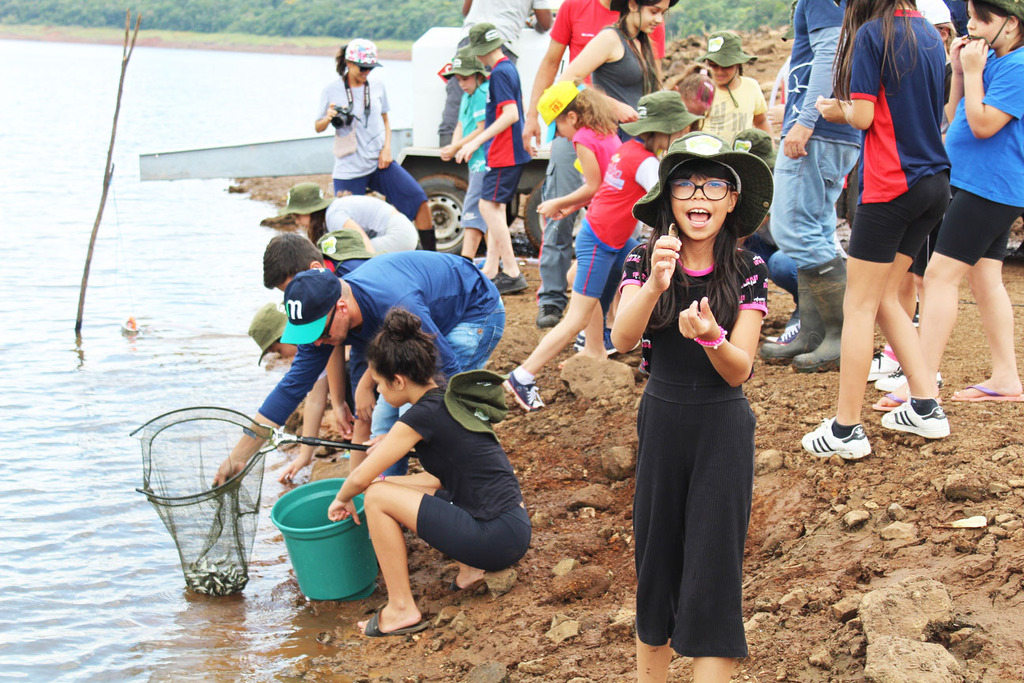 Consórcio Machadinho realiza mais uma soltura de peixes