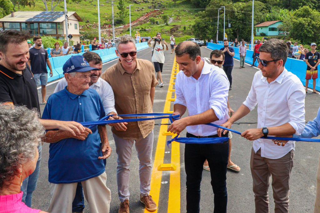 Nova Ponte do Siriú é inaugurada em Garopaba