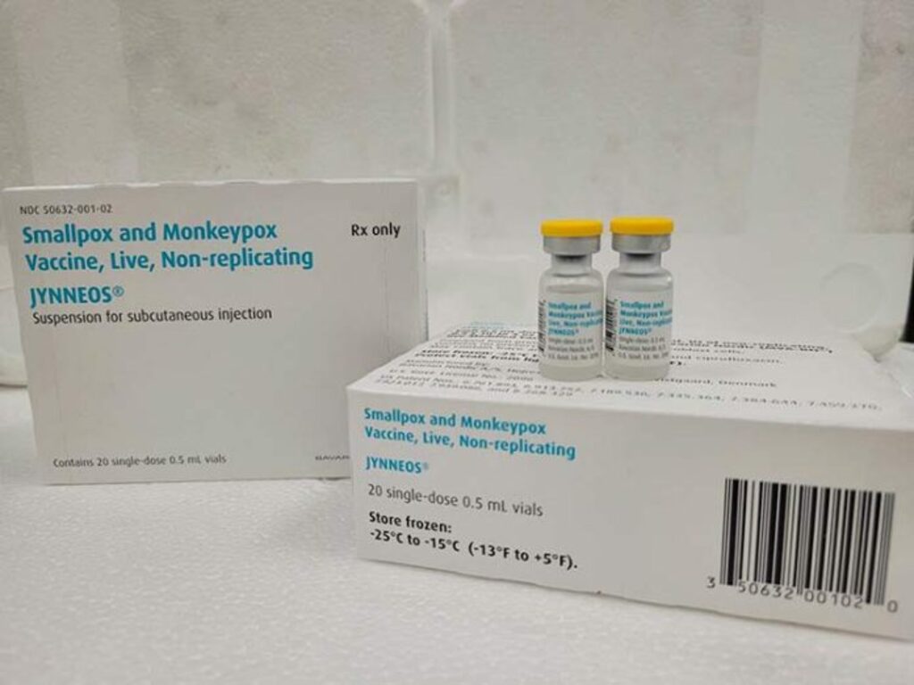 Santa Catarina recebe 984 doses da vacina contra a varíola dos macacos