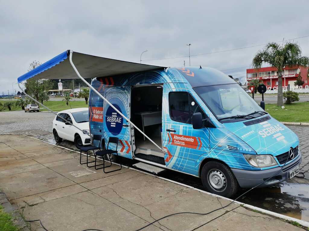 Unidade Móvel do Sebrae percorre municípios da Serra