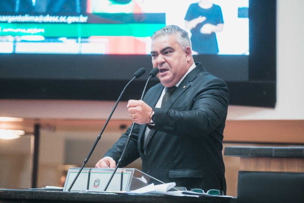 FOTO: Bruno Collaço / AGÊNCIA AL - Deputado Sargento Lima