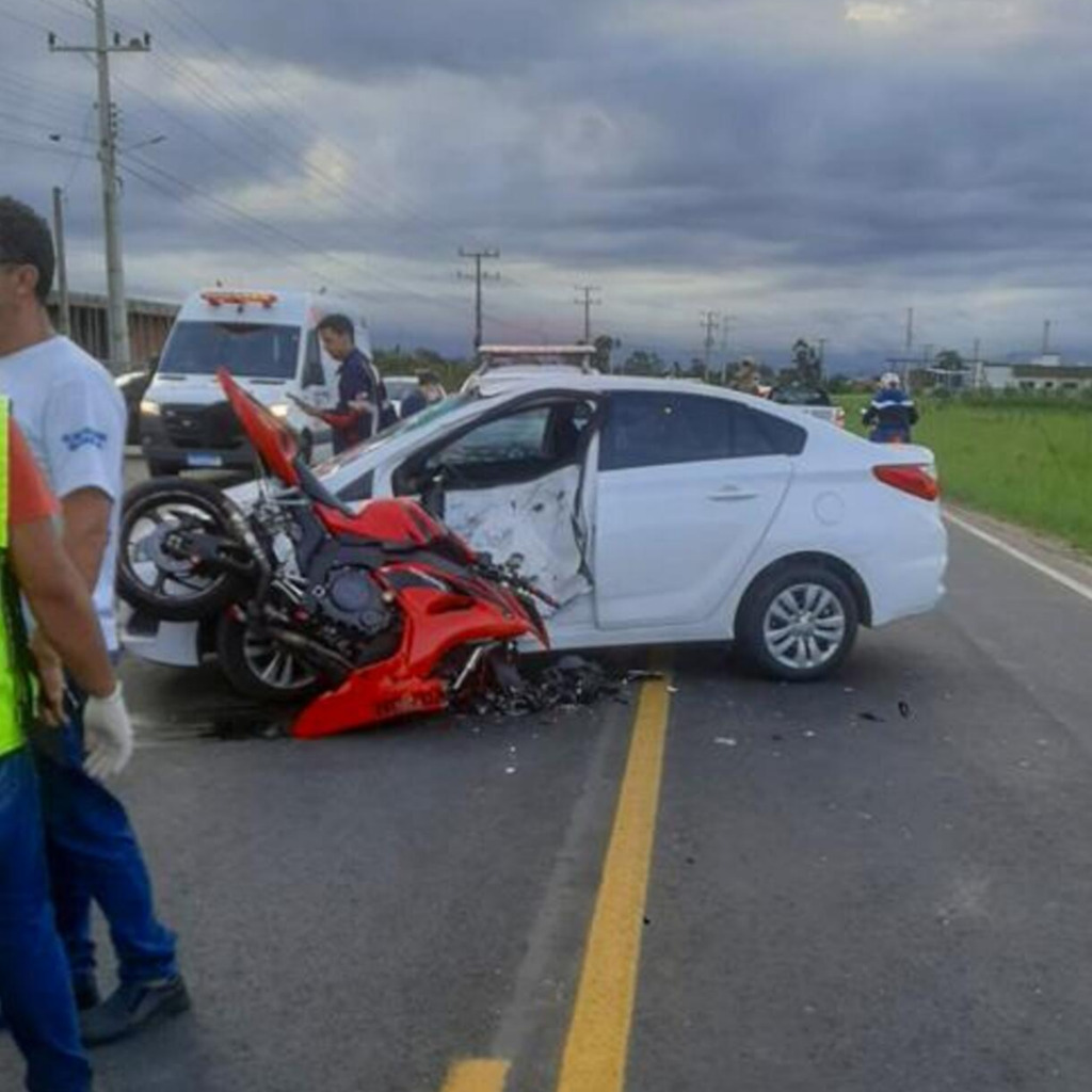 ACIDENTE ENTRE MOTO E AUTOMÓVEL NA SC-290 
MATA DOIS CIDADÃOS DE SÃO JOÃO DO SUL