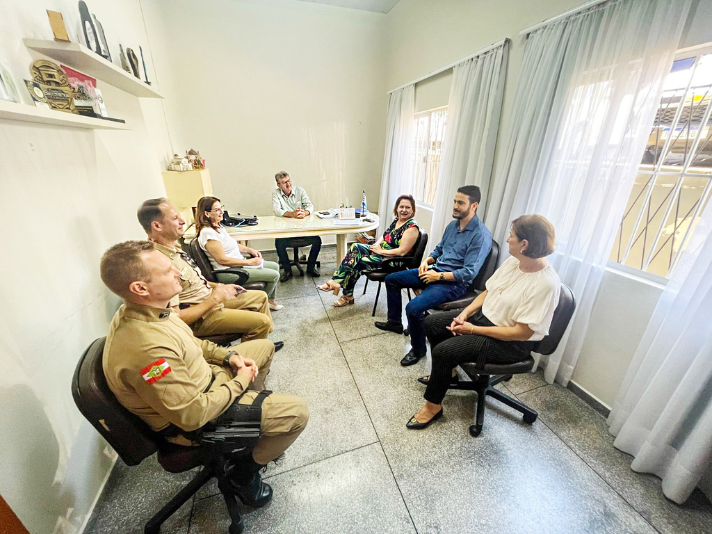 Projeto de ronda e segurança nos educandários de Capinzal