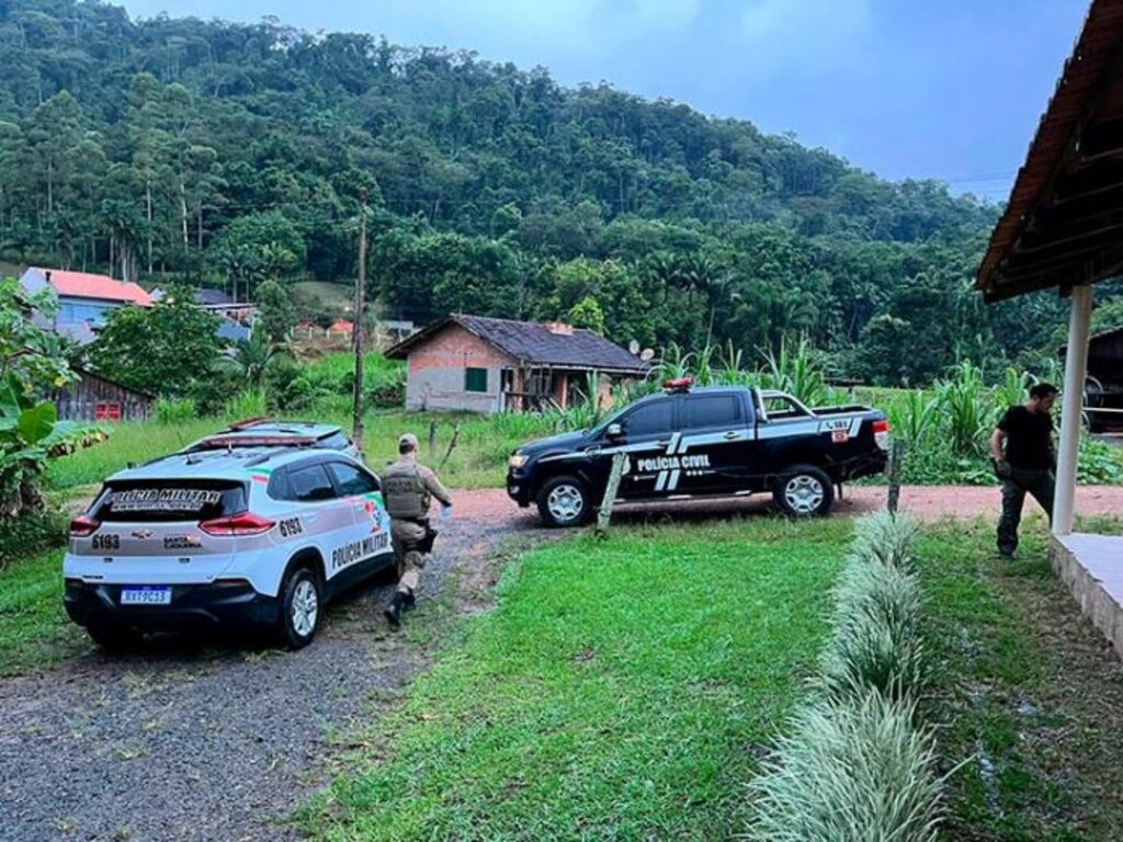 Polícia prende homem investigado por tentativa de homicídio em Pomerode (SC)