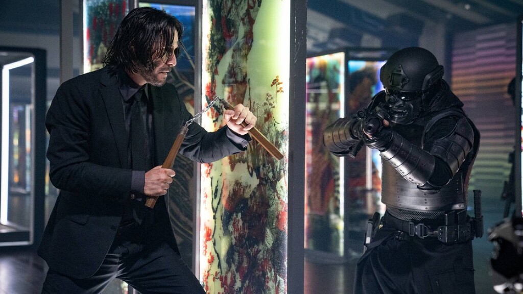 John Wick de Keanu Reeves é a estreia da semana