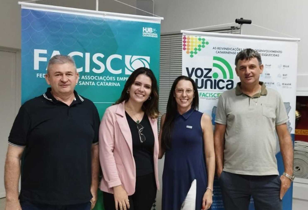 Acismo participa de reunião Plenária da Facisc e debate infraestrutura regional