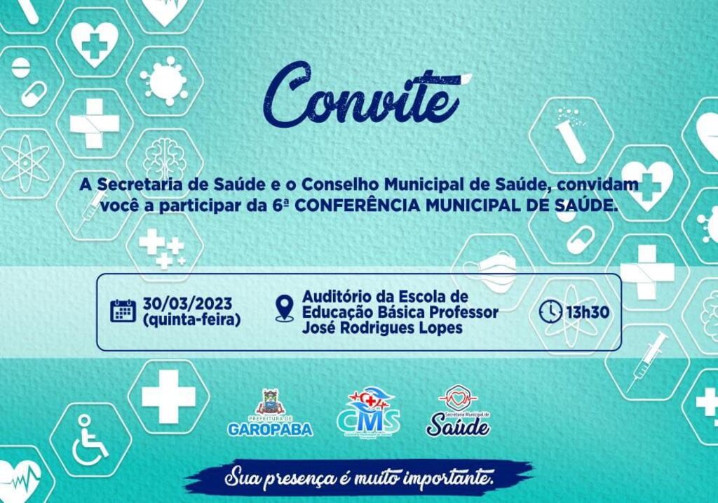 Garopaba sedia 6ª Conferência Municipal de Saúde