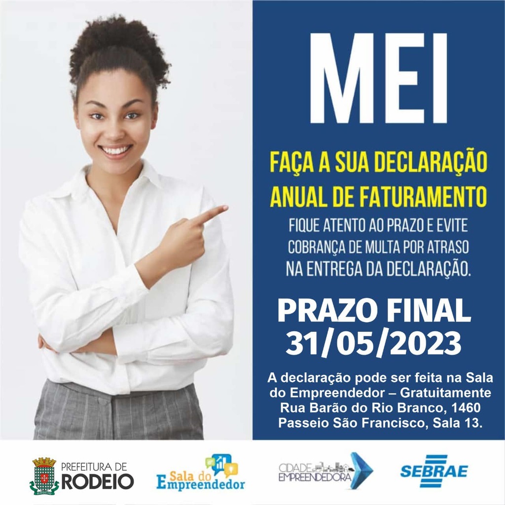 NÃO PERCA O PRAZO PARA  FAZER SUA DECLARAÇÃO ANUAL.