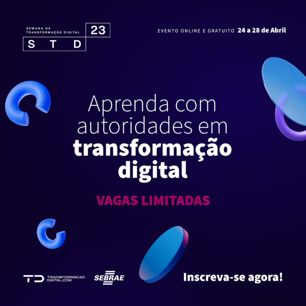 Sebrae/SC abre inscrições para a 6ª edição da Semana da Transformação Digital