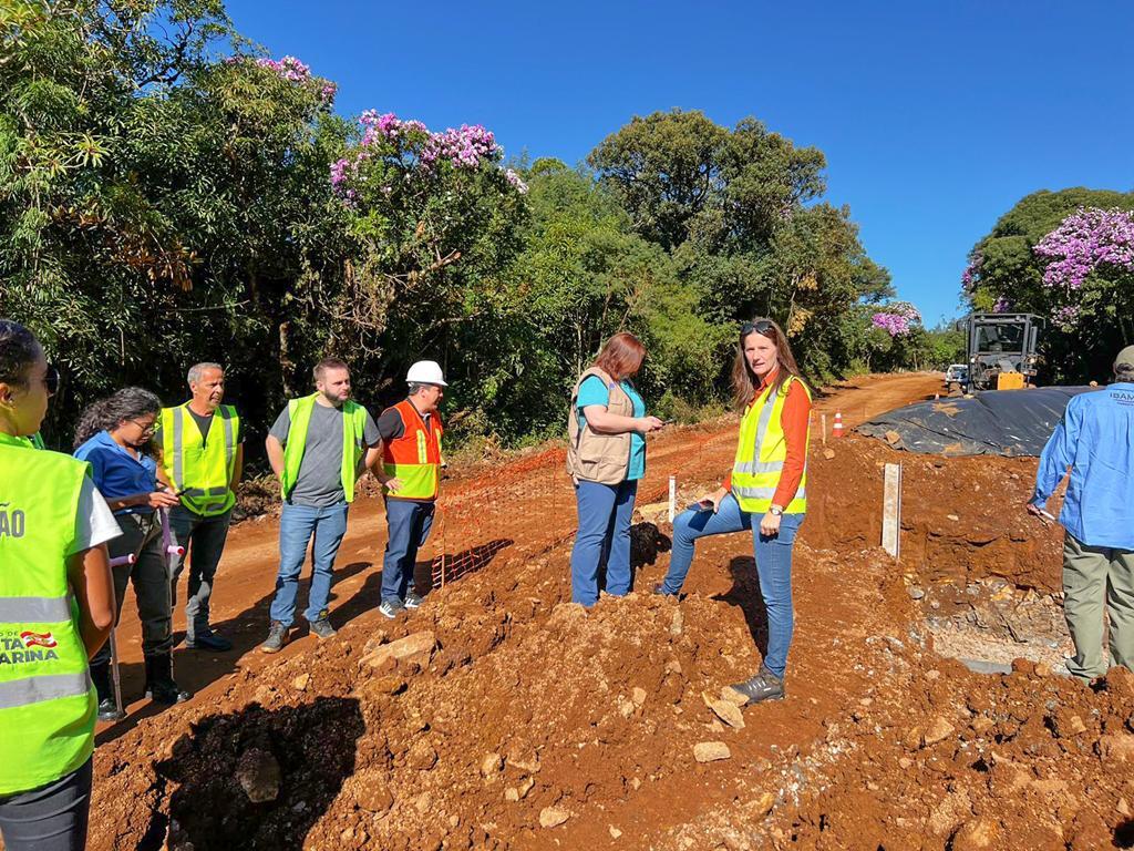 PRAIA GRANDE: TÉCNICOS DO IBAMA FAZEM VISTORIA NA SERRA DO FAXINAL