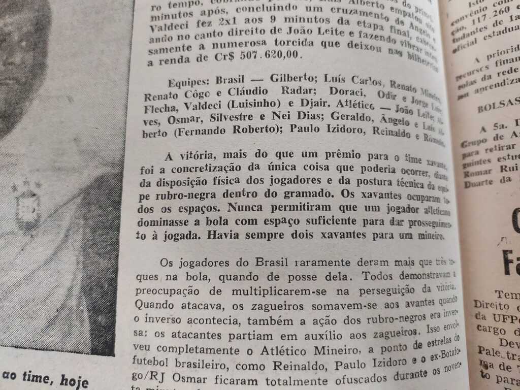 Há quase 44 anos, uma das primeiras grandes noites de Brasileirão na Baixada