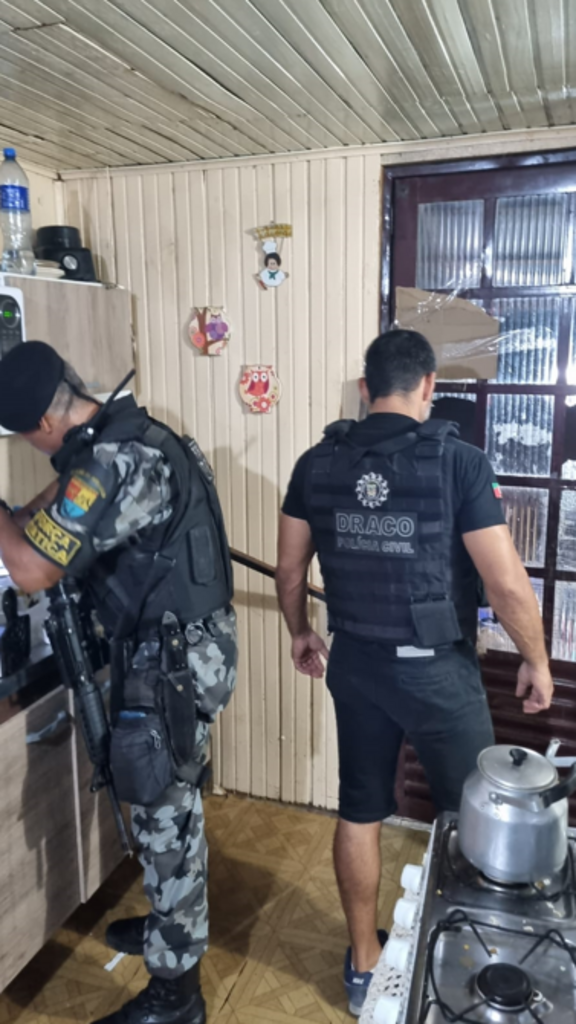 Divulgação - Operação ocorreu no bairro Mascarenhas de Moraes.